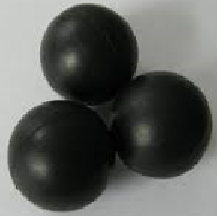 Neoprene Black Balls